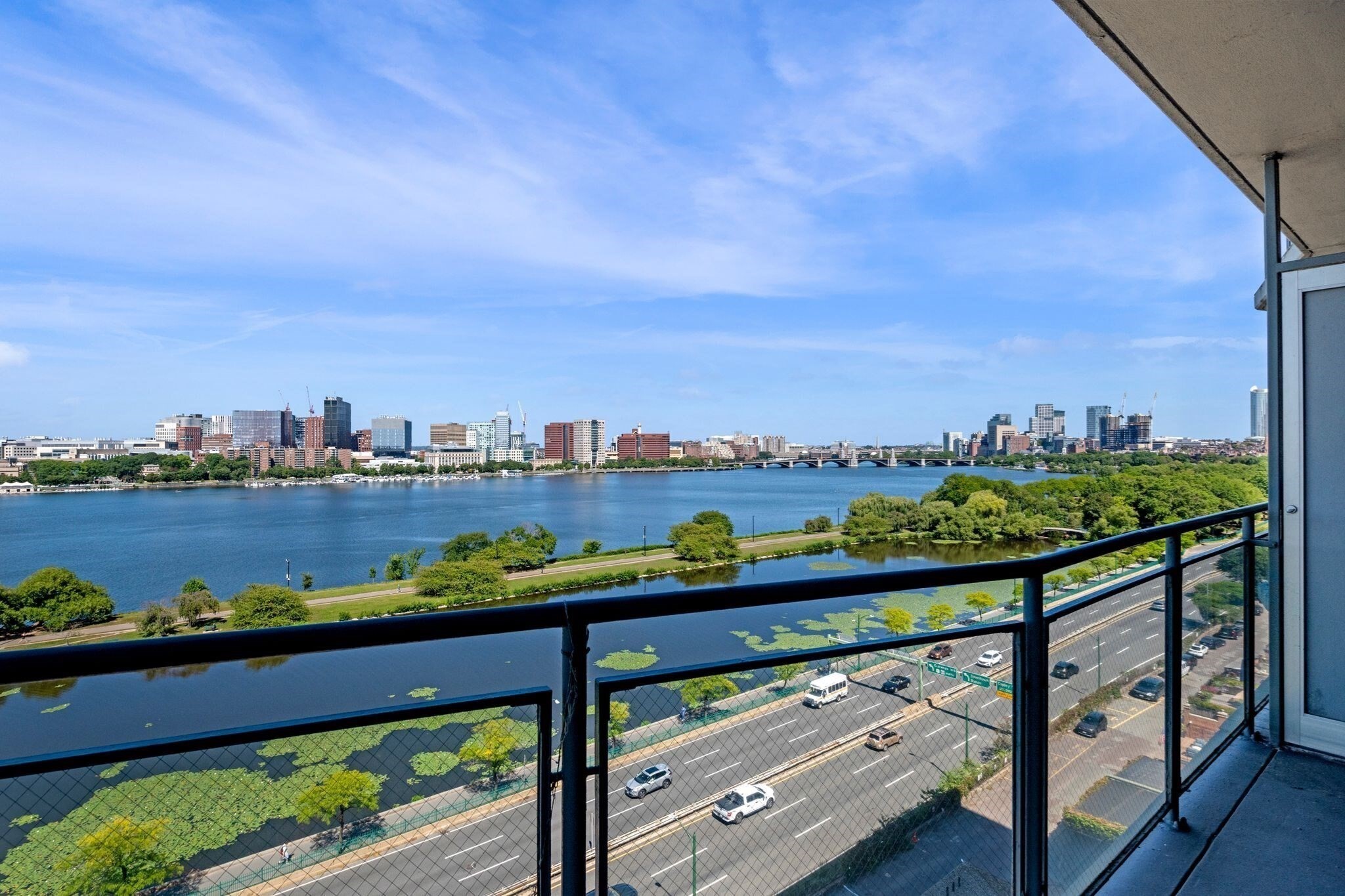 Rare offering at the highly regarded 330 Beacon Street. 11th Floor CORNER UNIT, Sun drenched two-bedroom, two full bath unit, boasts impeccable views of the Charles River and the Back Bay. The generous, primary suite offers expansive views of the Boston skyline, and the tree lined world renown Beacon Street. Updated chef's kitchen with custom storage and cabinetry includes wonderful views through a picture window providing wonderful natural light. Elevator access to this oasis is only shared with one other unit. The building offers 24-hour concierge, garage parking, a fitness room, additional storage room, onsite management, library, spotless common laundry and 13 guest parking spaces. On-site management provides a superior level of service. Walking distance to the area's vast amenities including Newbury Street shopping, walking trails along the Charles River, and restaurants/entertainment. Enjoy breathtaking views from your private balcony! This is a "Must See".