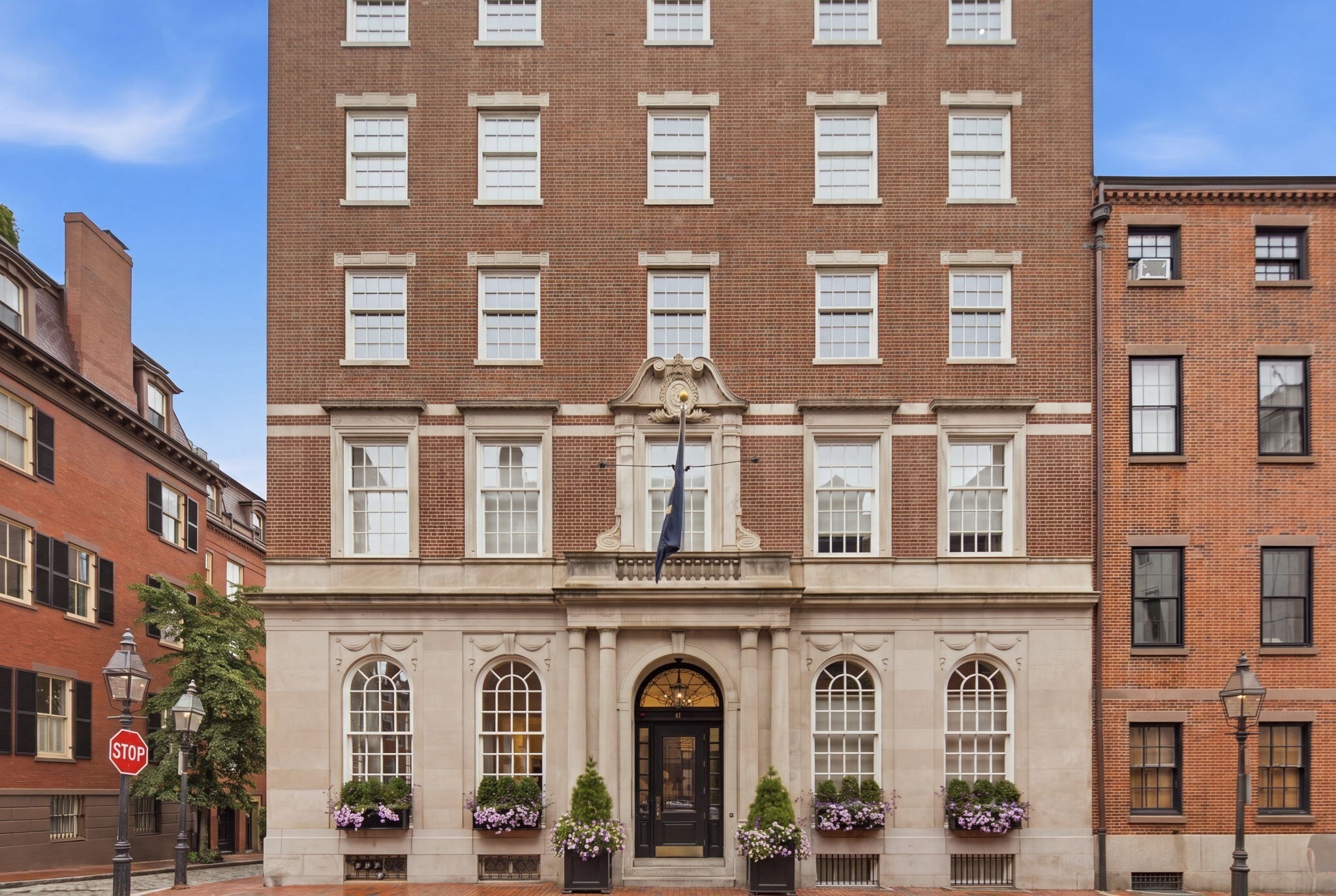 Welcome to Residence Five at Maison Vernon, a prestigious boutique building in the heart of Beacon Hill offering 24-hour concierge, valet parking, professional management, and private storage. Spanning nearly 3,000 square feet, this beautifully designed 3+ bedroom home is filled with natural light from expansive south-facing windows. Elegant living and dining spaces are complemented by a separate den with glass doors and a dedicated office nook. The chef's kitchen features marble countertops, custom cabinetry, premium appliances, a spacious center island with breakfast seating, and direct access to a large private deck perfect for outdoor entertaining. The luxurious primary suite offers a double-sided fireplace, custom walk-in closet, and a stunning five-piece marble bath. Two additional ensuite bedrooms provide comfort and privacy, while generous storage throughout enhances everyday living. A rare opportunity to own an extraordinary residence in one of Beacon Hill's most sought-after full-service buildings.