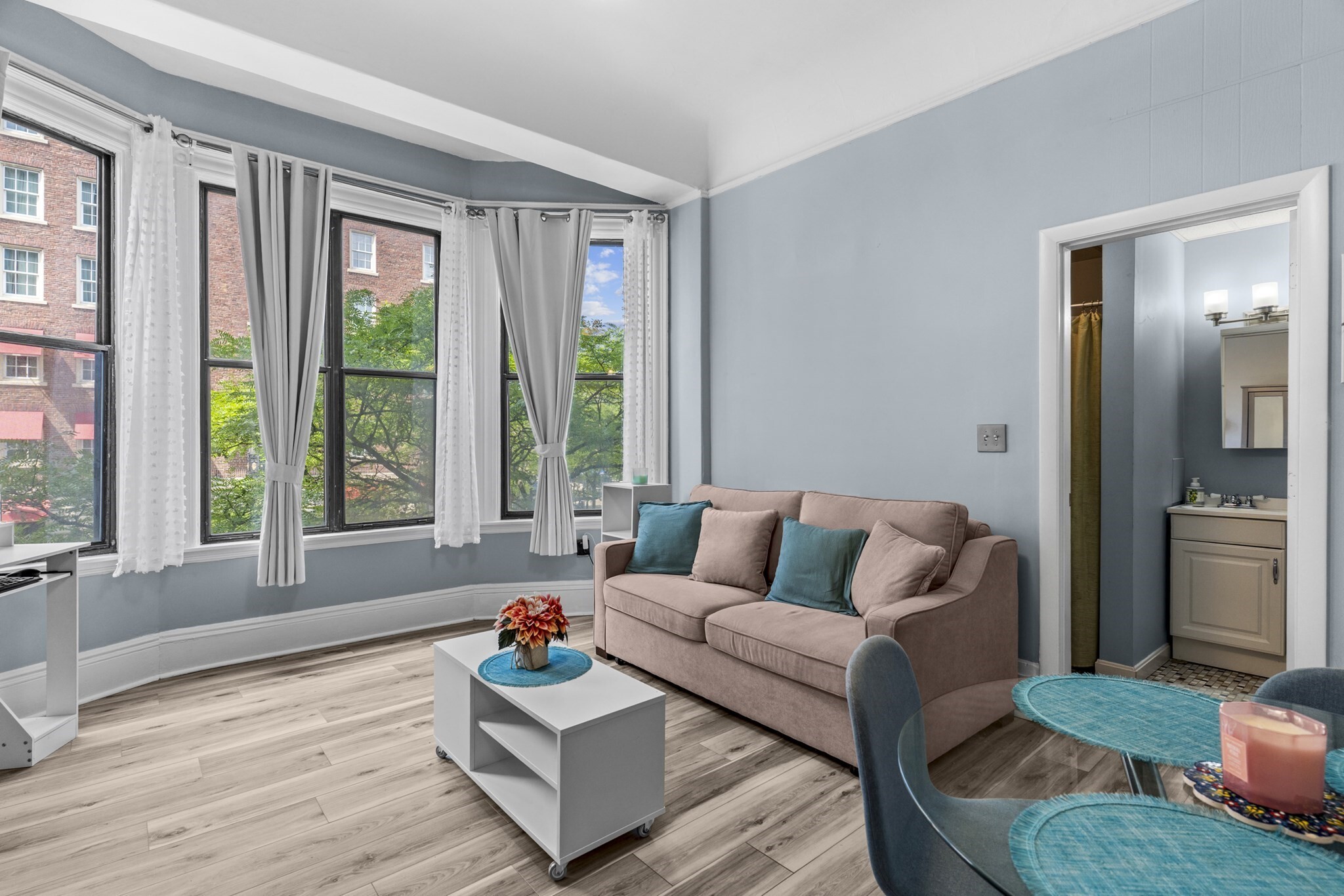 Own your piece of Back Bay. Unit 2I at 366 Commonwealth Ave offers a bright and thoughtfully arranged studio in one of Boston's most iconic neighborhoods. High ceilings, oversized windows, an equipped kitchen and a flexible layout make excellent use of the space. Set in a professionally managed elevator building with laundry on every floor and a specular common roof deck offering sweeping city views. Ideally situated at Commonwealth Ave and Mass Ave, moments from Newbury Street, the Charles River, Esplanade, Fenway Park, Kenmore Square and the Prudential Center. Enjoy easy access to the Green Line, #1 bus, Berklee, BU, Northeastern and the Longwood Medical Area. Whether you're looking for a city home, pied-à-terre or investment, this is your opportunity to make one of Boston's most coveted neighborhoods your own.