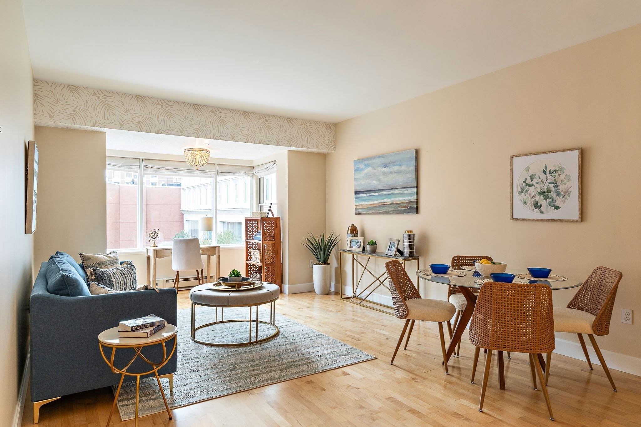 Discover Bowdoin Place, a full-service concierge elevator building ideally situated in Beacon Hill. This thoughtfully designed one-bedroom offers a spacious and versatile layout, complete with central air, a private storage unit, low monthly fees and a deeded garage parking space. As you enter you're greeted by a foyer which opens up into your oversized living space and a dedicated dining or home office nook. The open-concept living are flows seamlessly into the spacious kitchen alcove. Down the hall, you’ll find in-unit laundry, a full bath, and a generously sized primary suite featuring an oversized custom walk-in closet and large windows. Conveniently located near the Charles Street boutiques and dining, Mass General Hospital, and the city’s major transit lines, this stunner has it all!